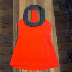 lululemon gently loved Color Block Scoop Neck Sz 4